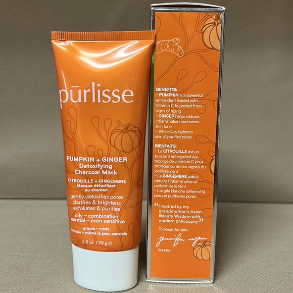 Pūrlisse Pumpkin + Ginger Detoxifying Charcoal Mask - Picture 5 of 5